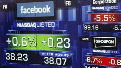 Facebook shares sink 11 percent as reality overtakes hype