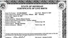 Romney's birth certificate evokes his father's controversy