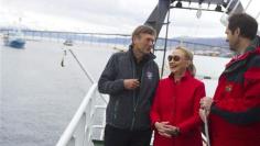 Clinton tours Arctic as nations vie for resources