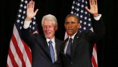 Obama, Bill Clinton court New York elite to raise millions