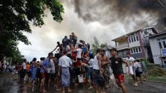 EU welcomes "measured" Myanmar response to rioting