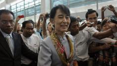 Suu Kyi set to steal Myanmar spotlight on Euro tour