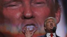 Republican U.S. presidential nominee Donald Trump speaks during the final session of the Republican National Convention in Cleveland