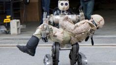 		<p>They call him Bear.  He's a Battlefied Extraction-Assist Robot who can lift and carry wounded soldiers to safety and triage. And he's even stronger than Forrest Gump--he can carry up to 500 pounds!</p>