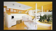 <a href="http://www.ku64.de/index.html" target="_blank" style="text-decoration: underlined; font-weight:bold; font-family: Verdana">Dr. Ziegler’s</a> futuristic 10,118 square-foot cosmetic dentistry office in Berlin, Germany, was inspired by a beach dune 